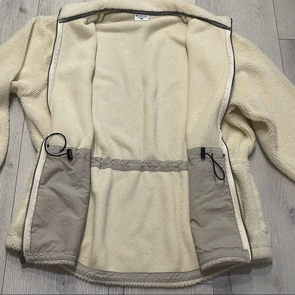COLUMBIA Women’s Sherpa Full Zipper Jacket Size XL - Picture 9 of 10
